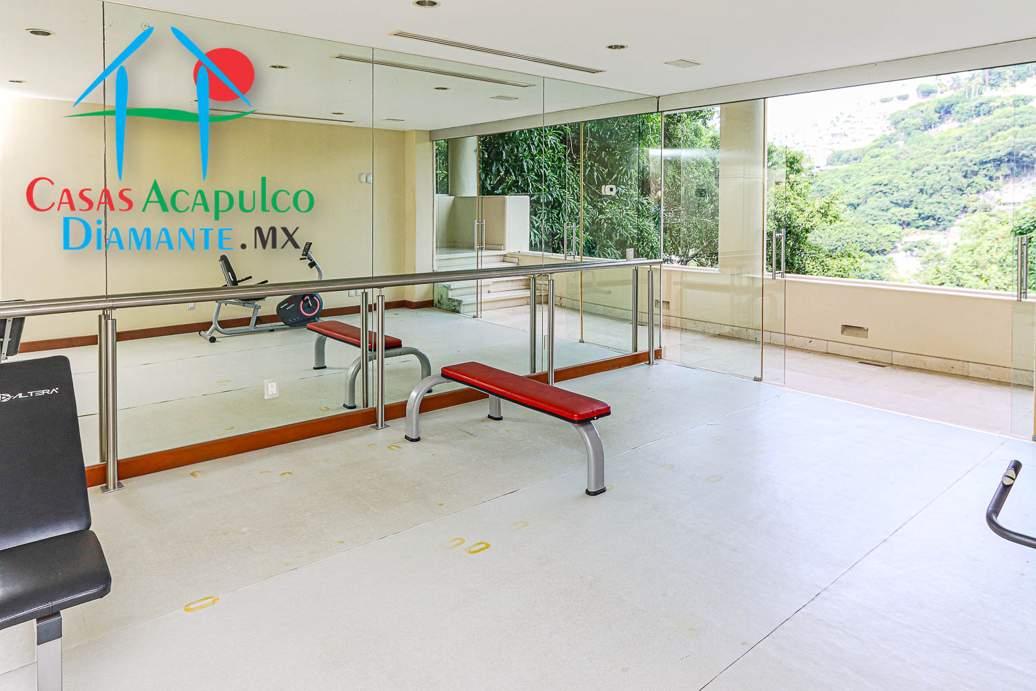 Villa Portofino - Gimnasio antes de Otis 3